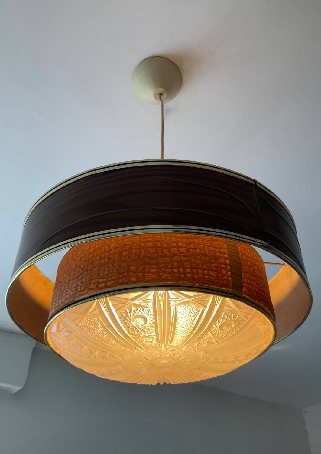 Vintage pendant light from the 60s