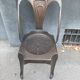Industrial chair multipl's brushed metal Joseph Mathieu 1930