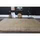 1970s Vintage Persian Handmade Wool Orange Area Rug 282x384