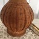 Vase rotin
