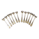 12 silver-plated oyster forks