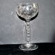 SAINT-LOUIS Balloon Wine Glass ROEMER in cut crystal star 1930 H15.3cm