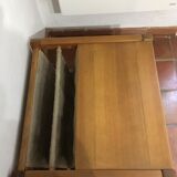 Coffee table pine magazine holder