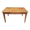 Table de Ferme rustique ancienne, un tiroir -1m25