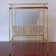 Vintage magazine rack end table, 1960s