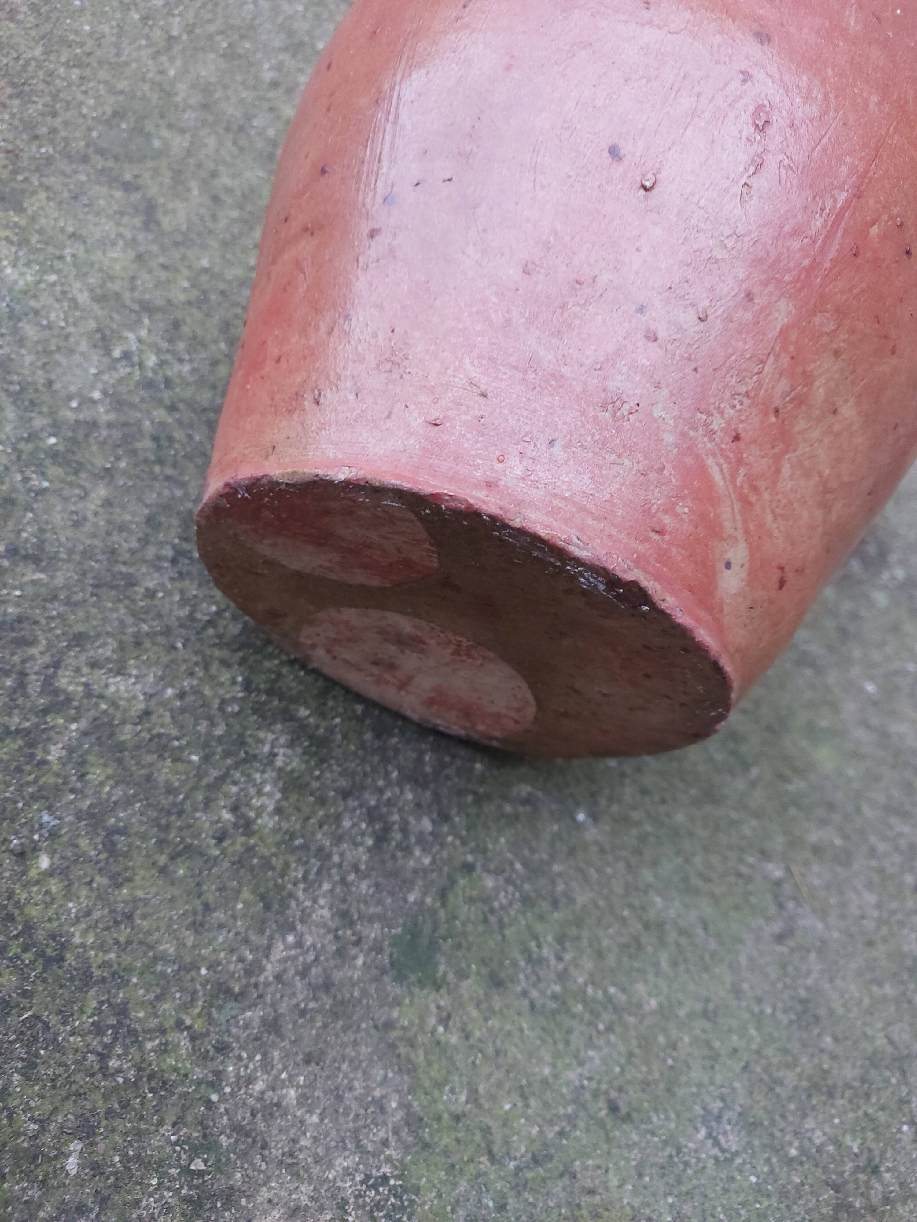 Terracotta oil jar jug