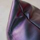 Togo 2-seater sofa in ultraviolet leather by Michel Ducaroy for Ligne Roset