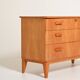Commode scandinave en bois d'orme, années 1950