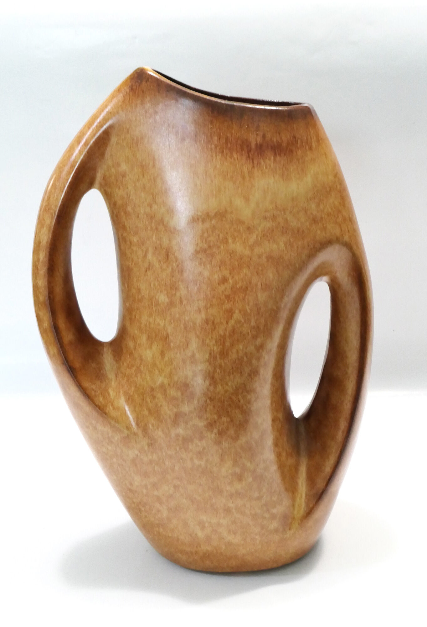 Free-form vase R.Rigone for Bertoncello 1960-70