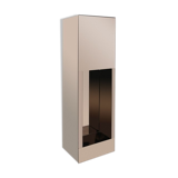 Smoked mirror pedestals 1970