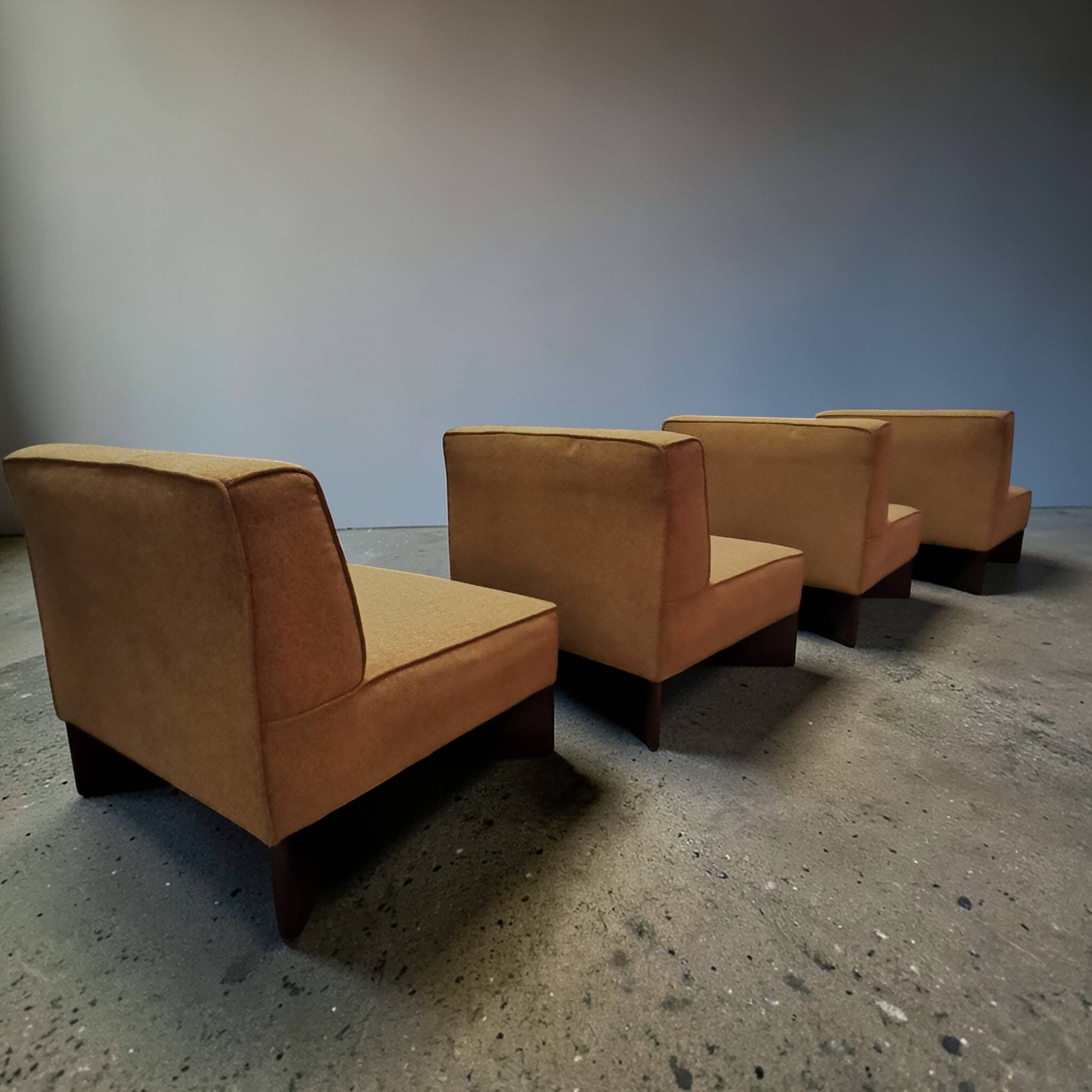 Set of 4 Aquilon chairs by Pierre Guariche.