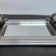 Rectangular mirror tray