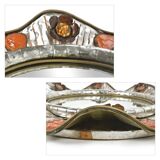 Wall mirror by Fiterman from the 1970s