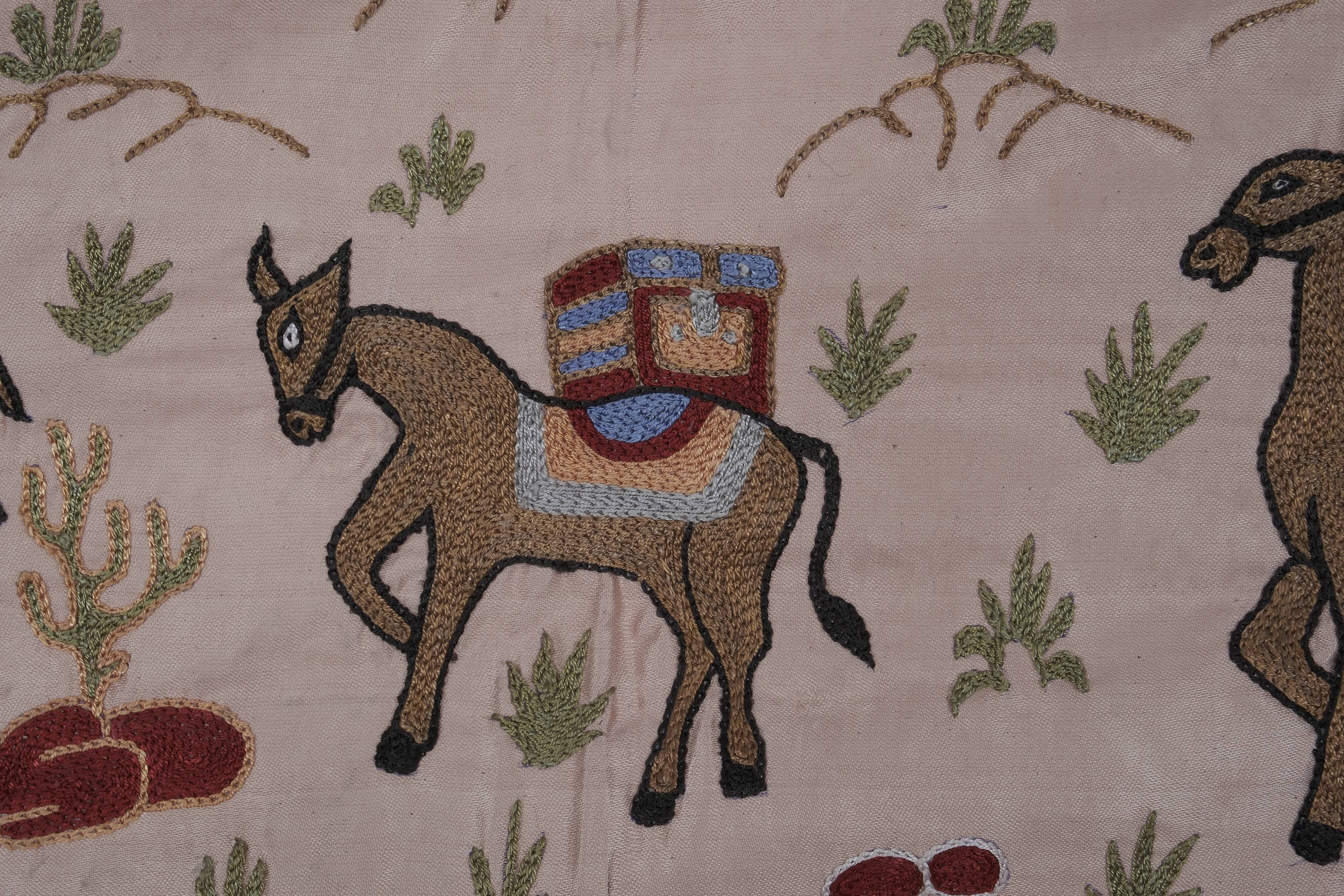 Tapis noué à la main, tapis turc vintage 54x190 cm