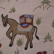 Tapis noué à la main, tapis turc vintage 54x190 cm