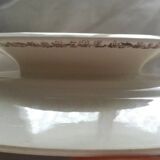 Flower and butterfly footy plate