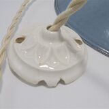 Enamelled sheet metal suspension