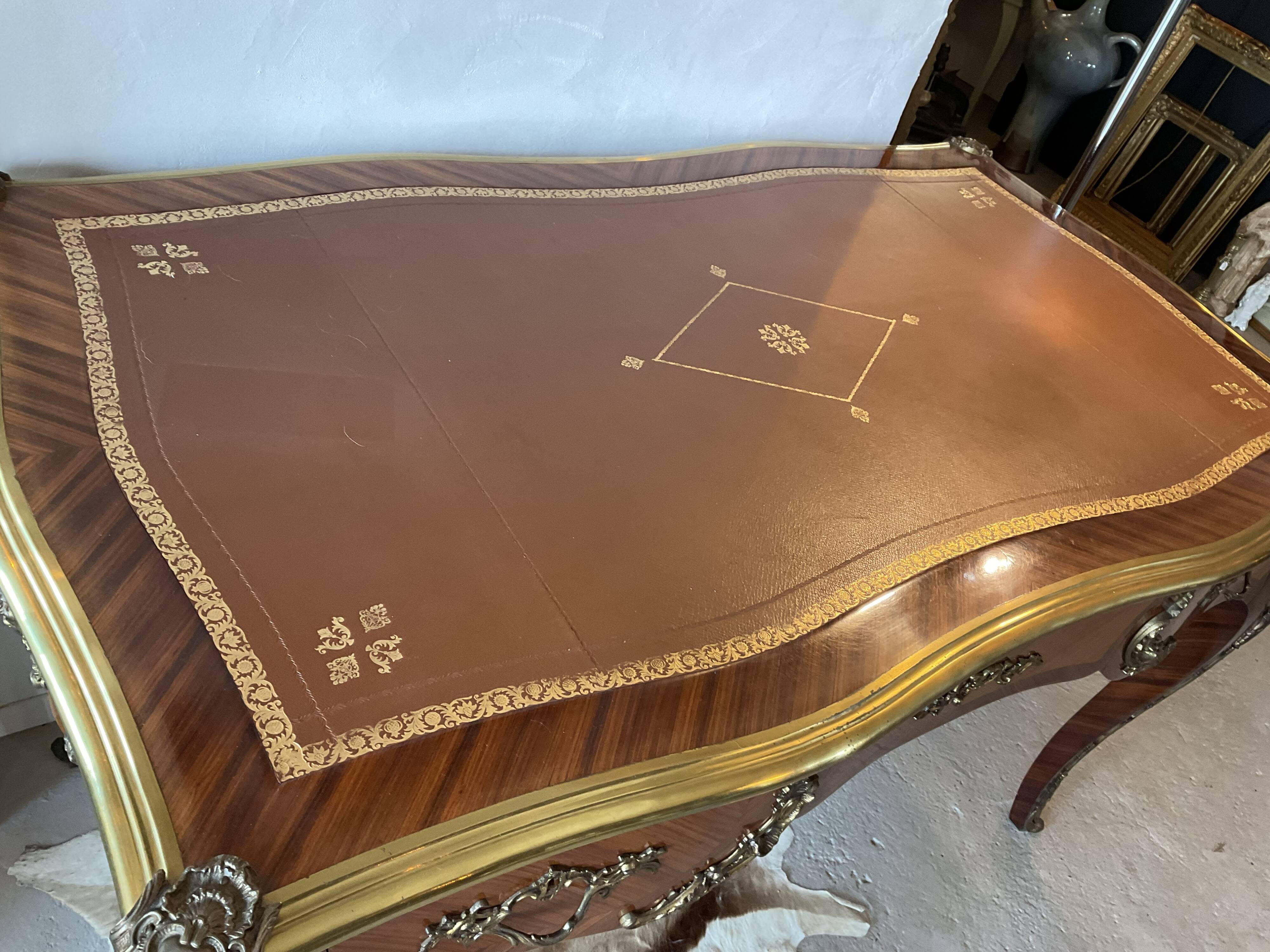 Louis XV style office. 3 drawers