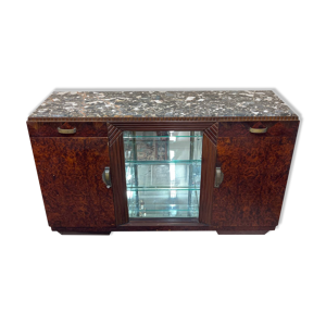 Meuble Art Déco, buffet - vitrine