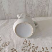 Pot à lait en faïence motifs petites fleurs