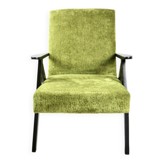 Vintage Olive Green Model B-310 Armchair, 1970s