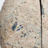 Sujetalibros de ágata azul. Brasil, 1990s.