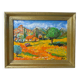 Vintage oil painting on canvas