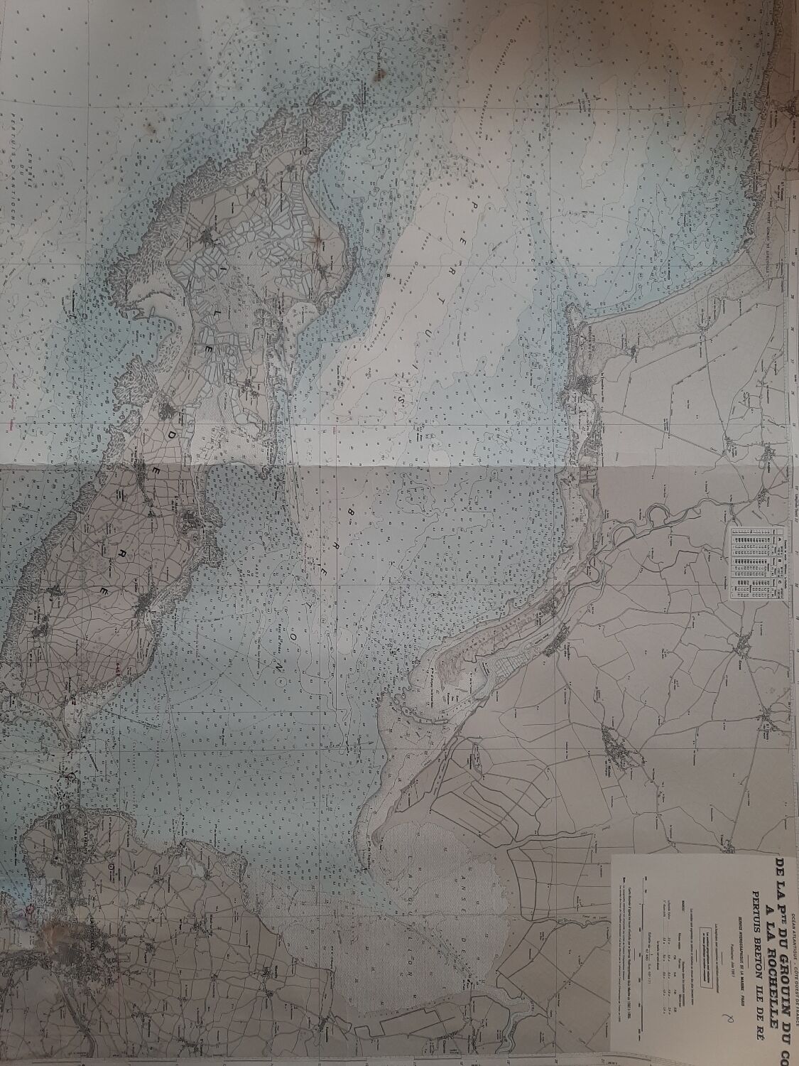Nautical chart Ile de Ré