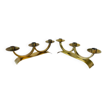 Pair of Art Deco candlesticks