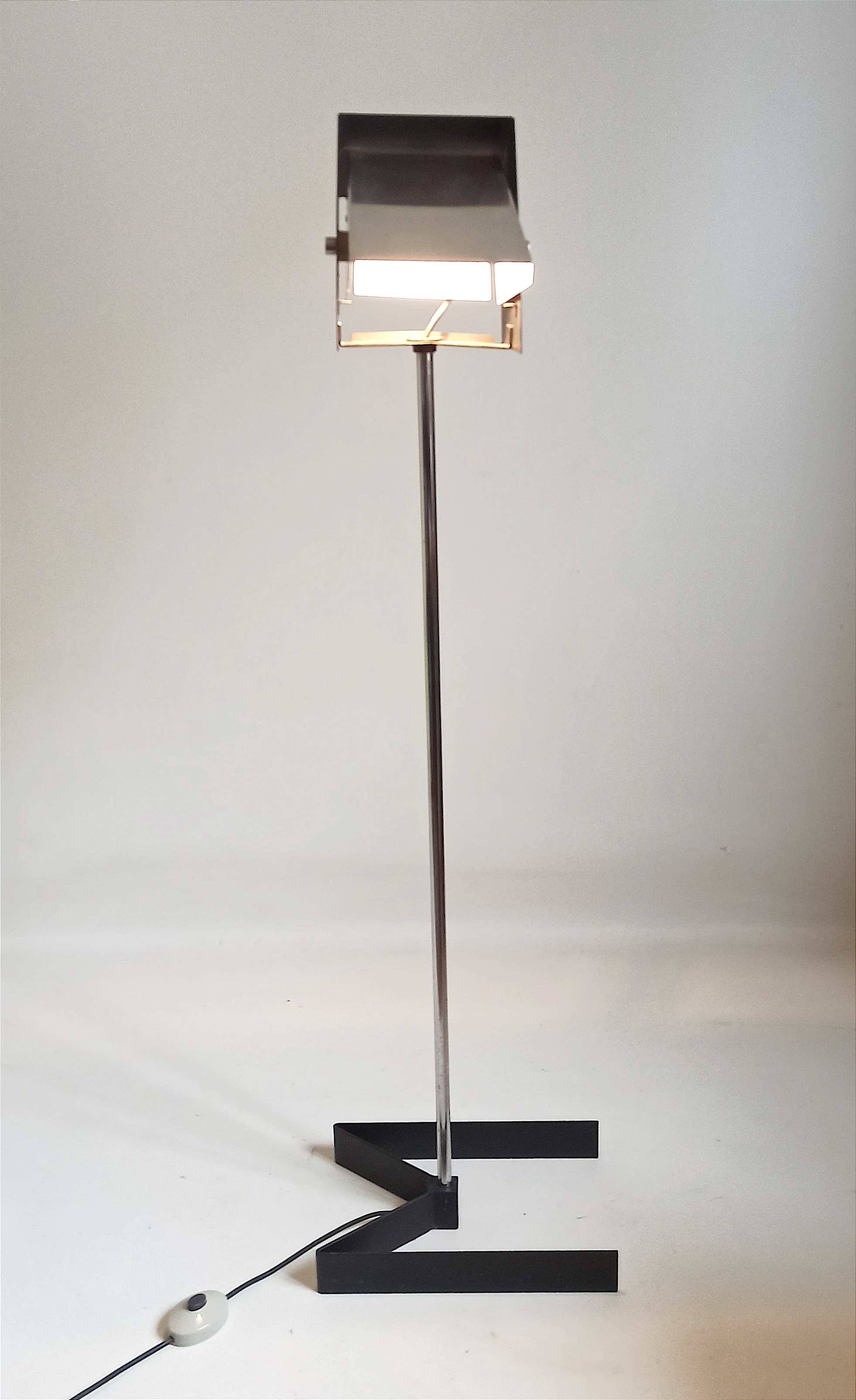 Lyfa adjustable floor lamp from the 60s, height 116.5 cm
