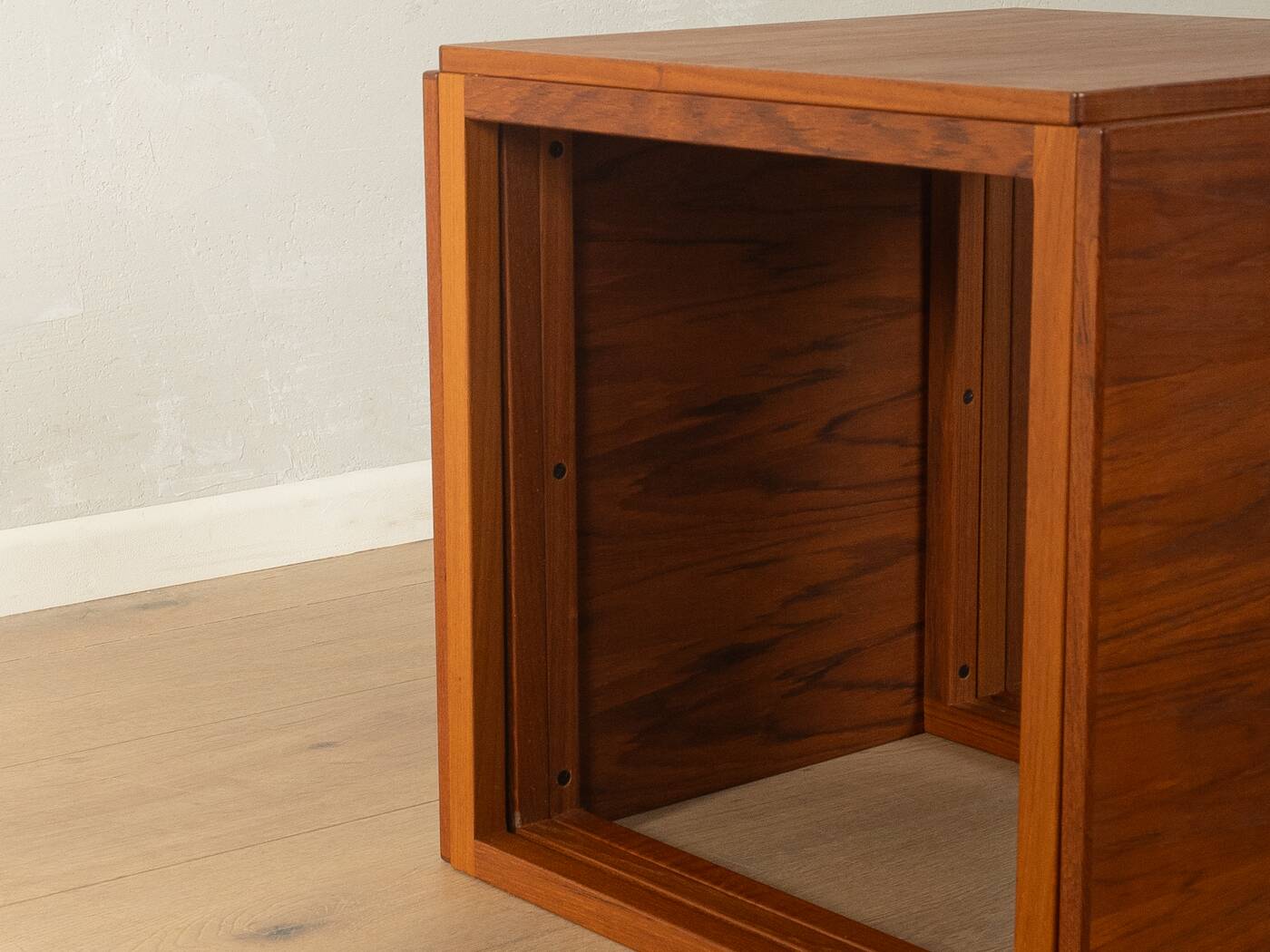 "The Cube" nesting tables by Kai Kristiansen for Vildbjerg Møbelfabrik, 1960s