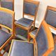 Vintage Set of 6 Solid Wood & Leather Chairs – FOLRM 75 by Andreas Hansen (Price is for 6)