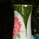 2 flowered vases St Amand early 20th century