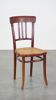 Chaise de bistrot originale vintage design Thonet avec assise mate