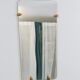 Large Trapezoidal Mid-Century Full-Length Wall Mirror, Vienna, Austria, 1950s