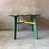Vintage patinated garden table