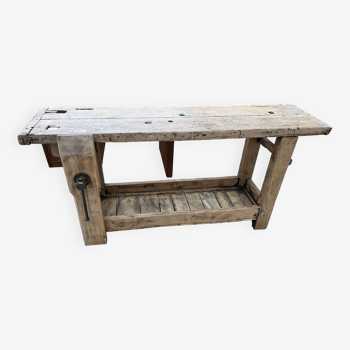 wooden workbench