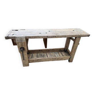 wooden workbench