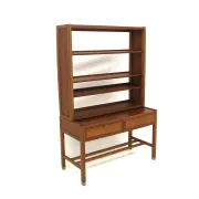 Bibliothèque scandinave en teck Carl-Axel Acking, Bodafors, Suède, 1960