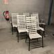 Chaises Salon de Jardin Vintage Design Rétro Fauteuil 70’s