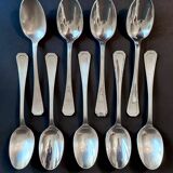ALFENIDE "CHRISTOFLE" silver-plated cutlery set, TOSCA model. - Ref 09.