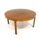 Scandinavian oak coffee table Sweden 1960