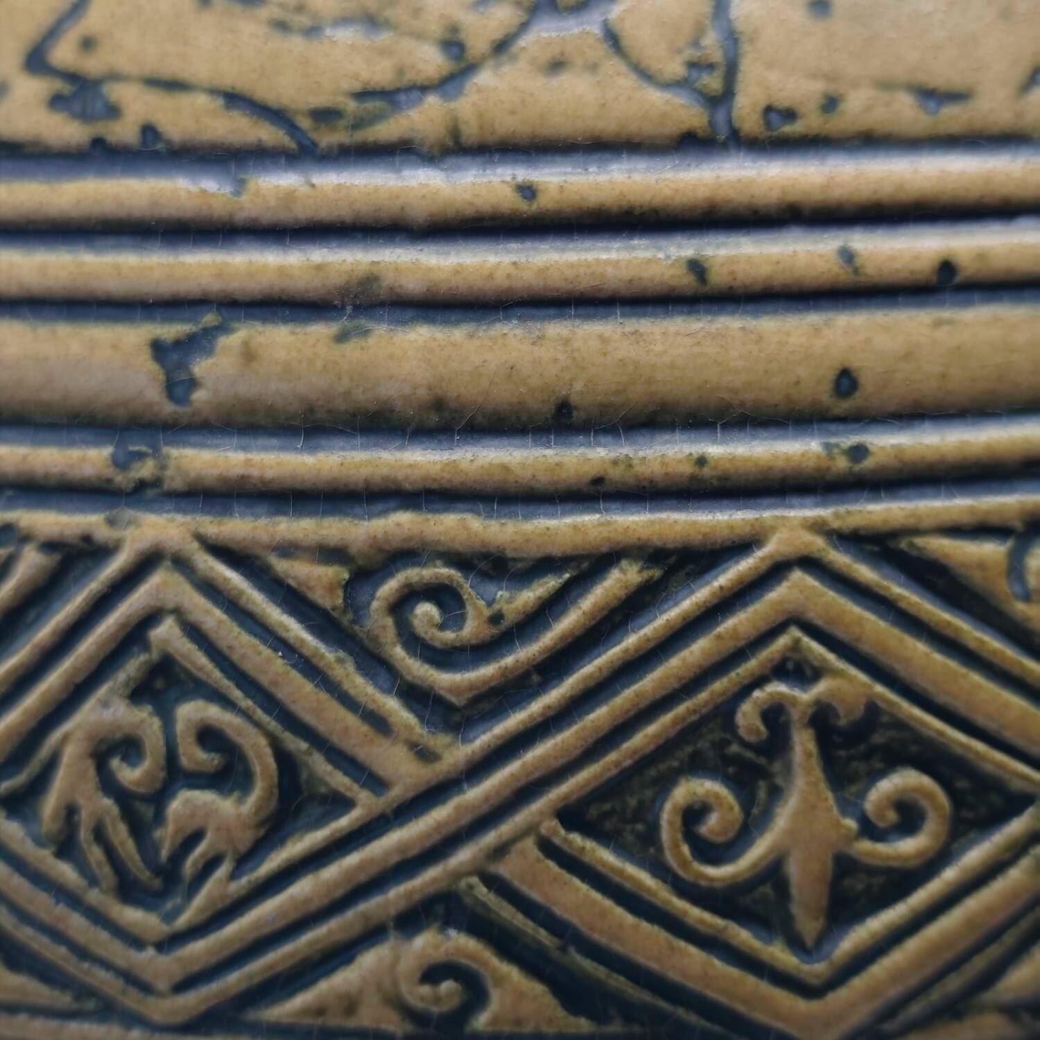 Vintage 1950s Jasba German Art Pottery Floor Vase –