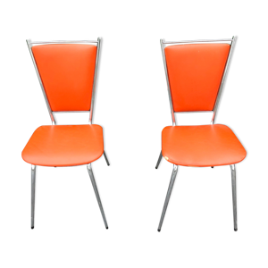 Paire de chaises vintage