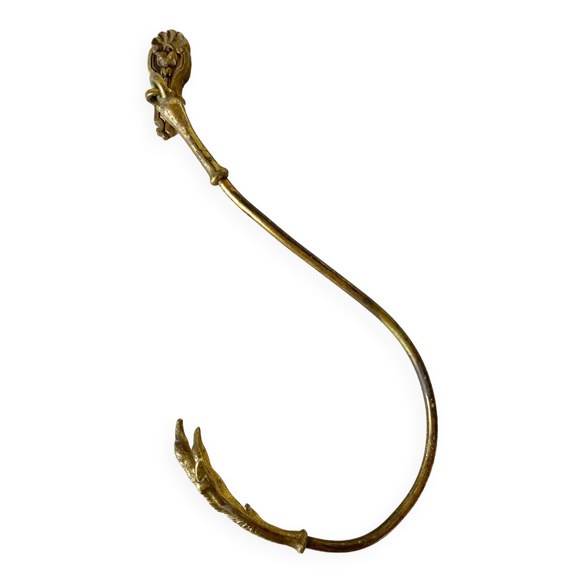 Old bronze curtain blaze