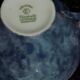 Tasse et soucoupe bleues