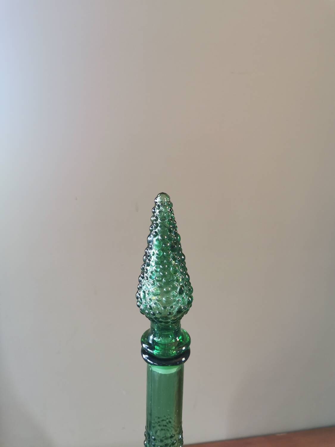 Small vintage bubble carafe