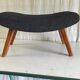 Ottoman modernist in solid wood - 1950s/60s