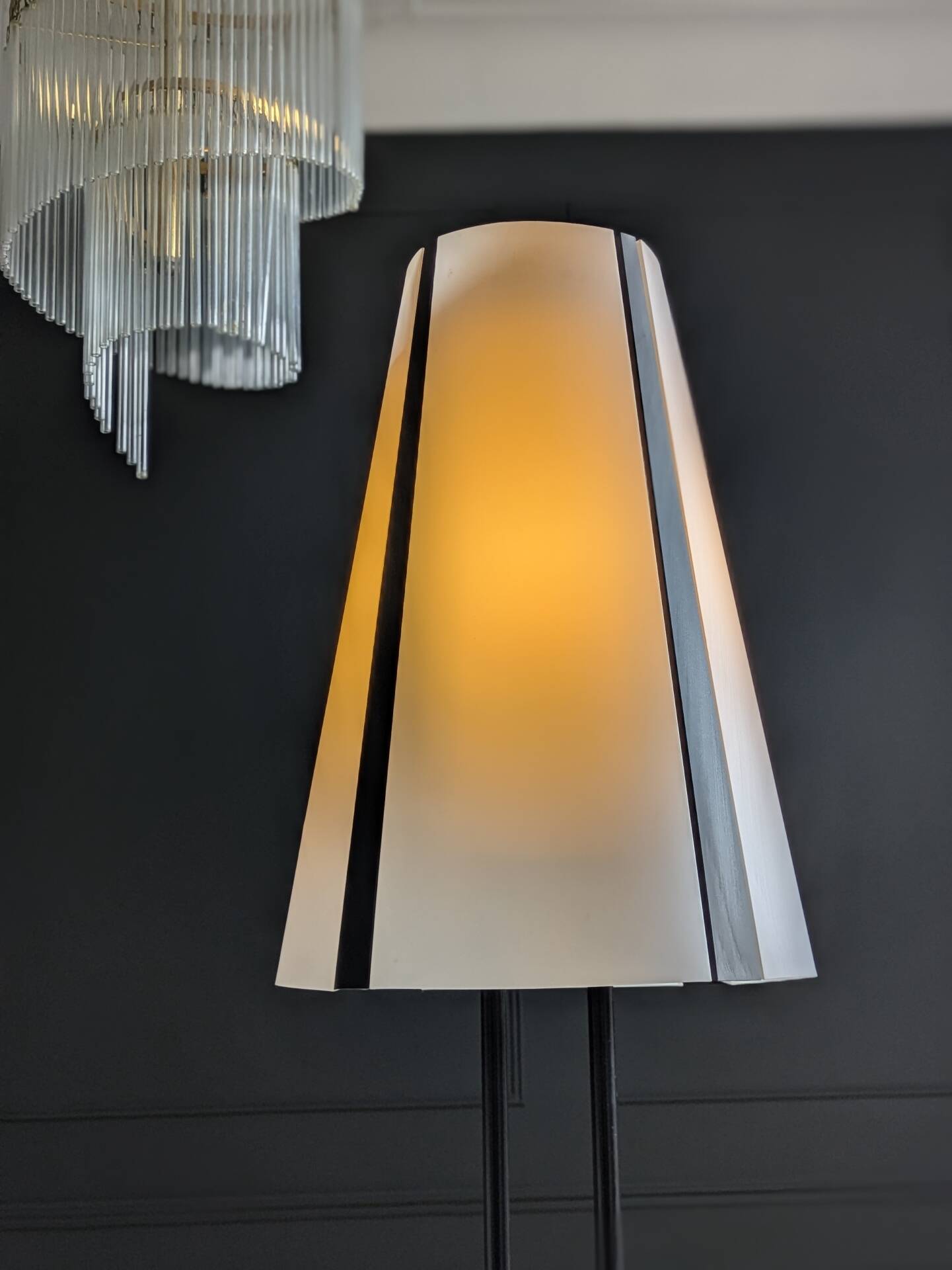 Vintage table lamp IKEA Vistofta by Gunnar Jensen. Postmodern.