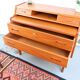 Iversen teak secretary, Danish style from the 1960s-70s.